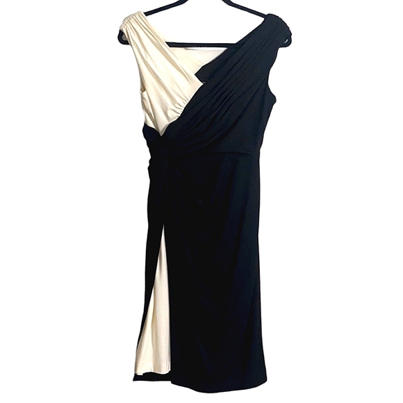 Adrianna Papell Dresses & Skirts - Adrianna Papell Black & White Dress Women Size 4